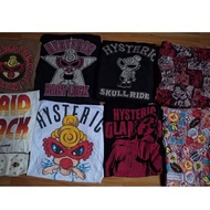 Including HYSTERIC GLAMOUR And MINI Work Both Baby Tee And Regular Sizes Rare Items Only 1 Piece Per