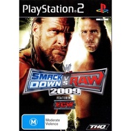 (PS2 DVD GAMES) WWE SMACKDOWN VS RAW 2009