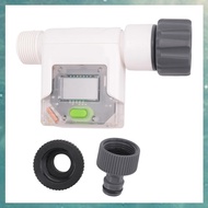 WiFi Water Flow Meter for Garden Hose Smart Water Meter with 4 Flow Modes Real-Time Flow Tracking Ea