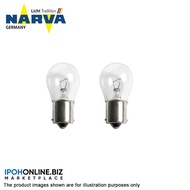 (2 PCS) NARVA 12V 21W Signal Bulb 1141 Single Socket 17635 BA15s P21W