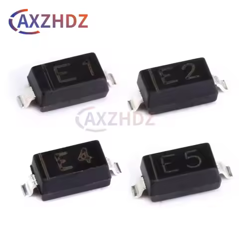 100PCS MMSZ5231B E1 MMSZ5232B E2 5.1V 5V1 5V6 6V2 6V8 5.6V MMSZ5234B E4 6.2V MMSZ5235B E5 6.8V T1G 3