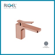 RIGEL Doux Rose Gold Basin Mixer Tap W2-R-MXB852310-RGP