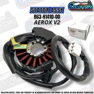 KAGAWA TAIWAN STATOR ASSY FOR AEROX V2 - LONG WIRE - B63-H1410-11