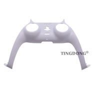 Bộ Điều Khiển PS5 Da Nắp Trung Tâm Phía Trước Có Sọc Trang Trí - Vỏ Thay Thế Cho Sony PS5 Mando De J