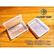 Plastic Box Size 92x63x14 mm. (Storage 87x58xheight 12 mm.) For Small Items Others