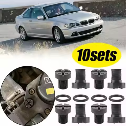 17111712788 11537793373 Metal Radiator Coolant Expansion Tank Bleeder Screw for BMW E30 E31E36 E46 E