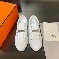 Hermes H Home 2023 New Style Men's Casual Shoes Sports Shoes Day Men's Sports Shoes Calfskin Sports 