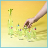 Cactus Wine Stoppers Cactus Wine Glass Charm And Drink Markers With Bottle Stopper Set Champagne Bot