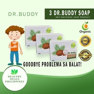 3 Bar of Dr.Buddy Soap Coconut Soap | Anti-Bacterial Soap | Good For Skin Problem | Iwas Kati-Kati |