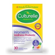 Culturelle, Probiotics, Women's Wellness Probiotic, Mixed Fruit, 30 Chewable Tablets
