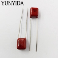 10pcs CBB Polypropylene film capacitor pitch 5mm 63V 105J  684J  474J 104J  1UF  0.68UF 0.47UF 0.1UF