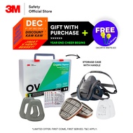 3M™ Premium Comfort Painting/Epoxy 6500QL Series Respirator Set - 6501QL/6502QL/6503QL + 6051 + 5935