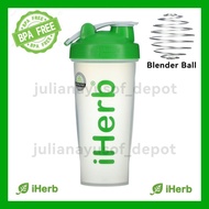 !! iHerb Blender Bottle With Blender Ball (+-700ml)