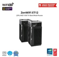 ASUS ZenWiFi Pro AXE11000 Tri-Band WiFi 6E Mesh System (ET12 2PK) - Whole Home Coverage up to 6000 S
