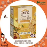 🇦🇺澳洲直SUNBITES 藜麥餅乾 105g-110g