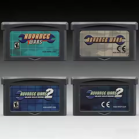 new model USA/EUR Advance Wars GBA Card 32 Bit Video Game Cartridge Console Card for GBA English Ver