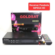 Mpeg4 HD Parabolic Receiver With AV Cable And Remote