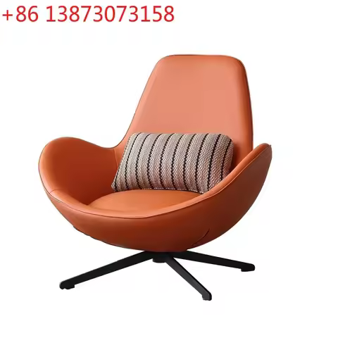 Light luxury lazy snail chair swivel egg chair casual single sofa chair