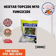 Hextar Topcide M70 Fungicide/ Serbuk Bancuh/ Wettable Powder/ Thiophanate Methyl 70%/ Kulat Bintik d