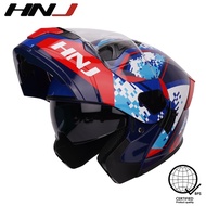 HNJ 937 W/D Men's Modular helmet full face helmet for women