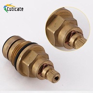 [Cuticate] Brass Faucet Cartridge, 20 Teeth, M4 Tap Cartridge, Cartridge Valve for Bathroom, Kitchen
