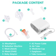Portable Low Noise Machine Medical Easy Desktop Nebulizers Asthma Inhalers Compressor Nebulizer