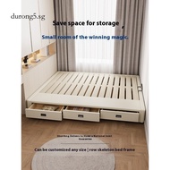 Bed Frame With Drawers Tatami Bed Storage Bed Any Size Tatami Bed Frame durong5.sg