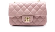 Chanel Handbag classic flap mini 20cm pink 22s 粉紅色 全新