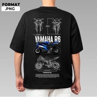 Yamaha R6 Tshirt Jersey