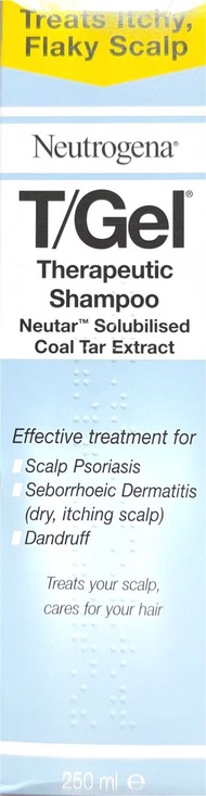 Neutrogena - - T/GEL 去頭皮洗髮水 250ml (新舊包裝隨機發貨) [平行進口]