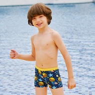 B.Duck Little Yellow Duck Children's Swimming Trunks Boys 2025 New Style Medium Big Kids Boys Swimmi