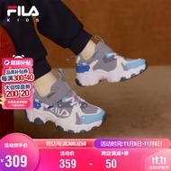 FILA斐乐童鞋儿童跑步鞋2024冬季男女小童儿童复古跑鞋