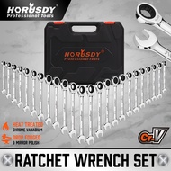 TEMU Horusdy 24pcs Ratcheting Wrench Set | Metric And Sae | Ratchet Combination Wrenches Set With Or