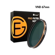 Fotorgear VND Filter ฟิลเตอร์มือถือ ฟิลเตอร์ลดแสง 2-6 Stops ต่อเลนส์มือถือ 58mm/67mm ติดโทรศัพท์