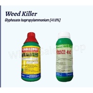 Challenge/Zagro Pounce 410 Glyphosate Isopropylammonium Weed Killer Herbicide /Racun Rumput Racun Ru