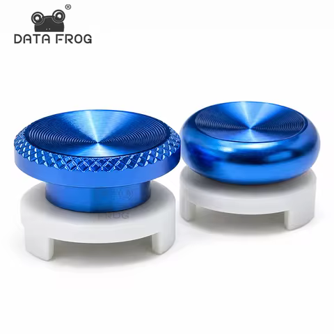 DATA FROG Aluminum Thumb Grips FPS Analog Stick Extender Cover Compatible with PlayStation 5 for PS5