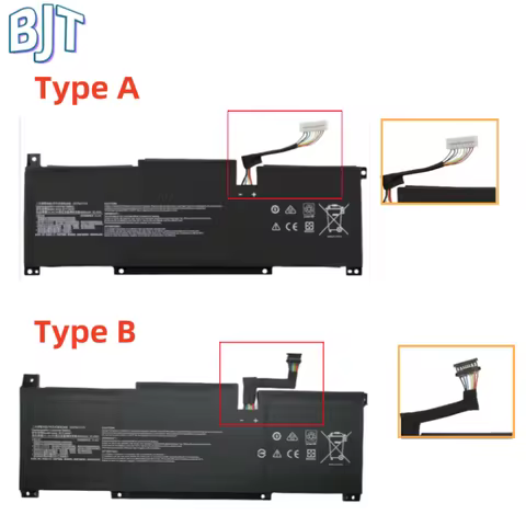 New 11.4V 52.4Wh 4600mAh BTY-M491 Laptop Battery For MSI Modern 15 A10M A10RAS A10RB A10RD A11M A11S