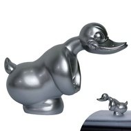 【Customer favorite】 car hood ornament auto front hood car sticker dashboard alloy strong duck decor