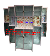 RAK PIRING LEMARI DAPUR ALUMINIUM MINI 2 PINTU