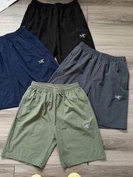 外國預訂 3色選 Arcteryx 刺繡logo 機能風 短褲