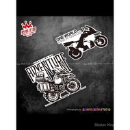 BMW BMW F800GS F850GS R1200GS R1250GS ADV Side Box Decoration Reflective Sticker 22