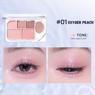 JUDYDOLL Palet Eyeshadow Enam Warna Elaborate 6-Colors Eyeshadow 橘朵精巧六色眼影盘