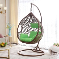 ST/🎽Hanging Chair Hanging Basket Magic Leaf Rattan Hanging Basket Cradle Chair Rattan Chair Indoor Swing Hanging Chair D