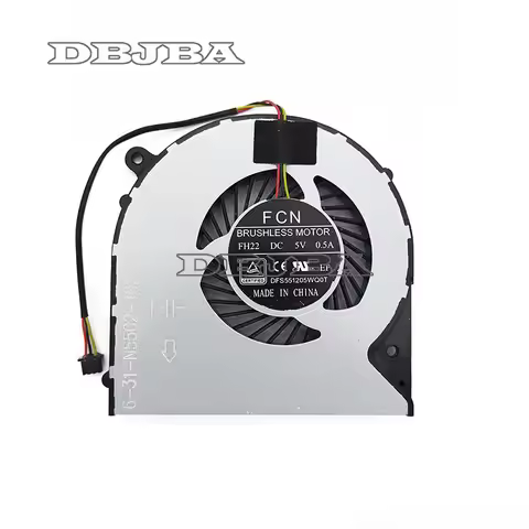 New cpu fan for Clevo W350DW F57 m510D1 F57 F57-D5R D1 D1T D2 D3 D2R 6-31-N5502-102 cpu cooling fan 