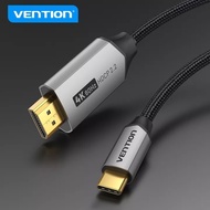 Vention Type C To Cáp HDMI 4K 60Hz Thunderbolt 3 2.2 Cáp Video With Phone To Cáp HDMI Tivi Cáp HDMI