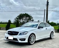 2012 Benz C180 Coupe 1.6 白#強力過件9 #強力過件99%、#可全額貸、#超額貸、#車換車結清