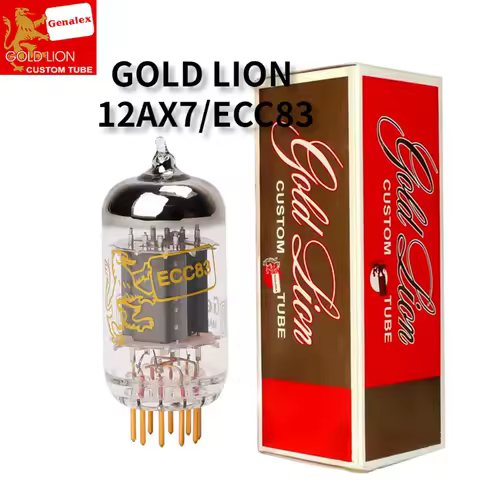 GOLD LION ECC83 Electronic Tube ECC82 ECC81 Vacuum Tube Amplifier HIFI Audio Valve Original Factory 