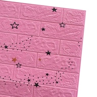 3D Wallpaper,wallpaper,70cmx77cm wallpaper,bricks wallpaper,3D bricks wallpaper,adhesive wallpaper