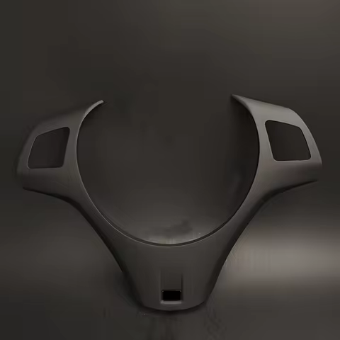 Upgrade Black Plastic Steering Wheel Trim Cover for BMW 1 3 Series E81 E82 E87 E88 E90 E92 E93 M3 20