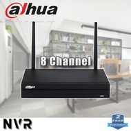 เครื่องบันทึก NVR DAHUA 8 Channel เชื่อมต่อ WIFI ไร้เสา ไร้สาย Model : DHI-NVR1108HS-W-S2-FCC